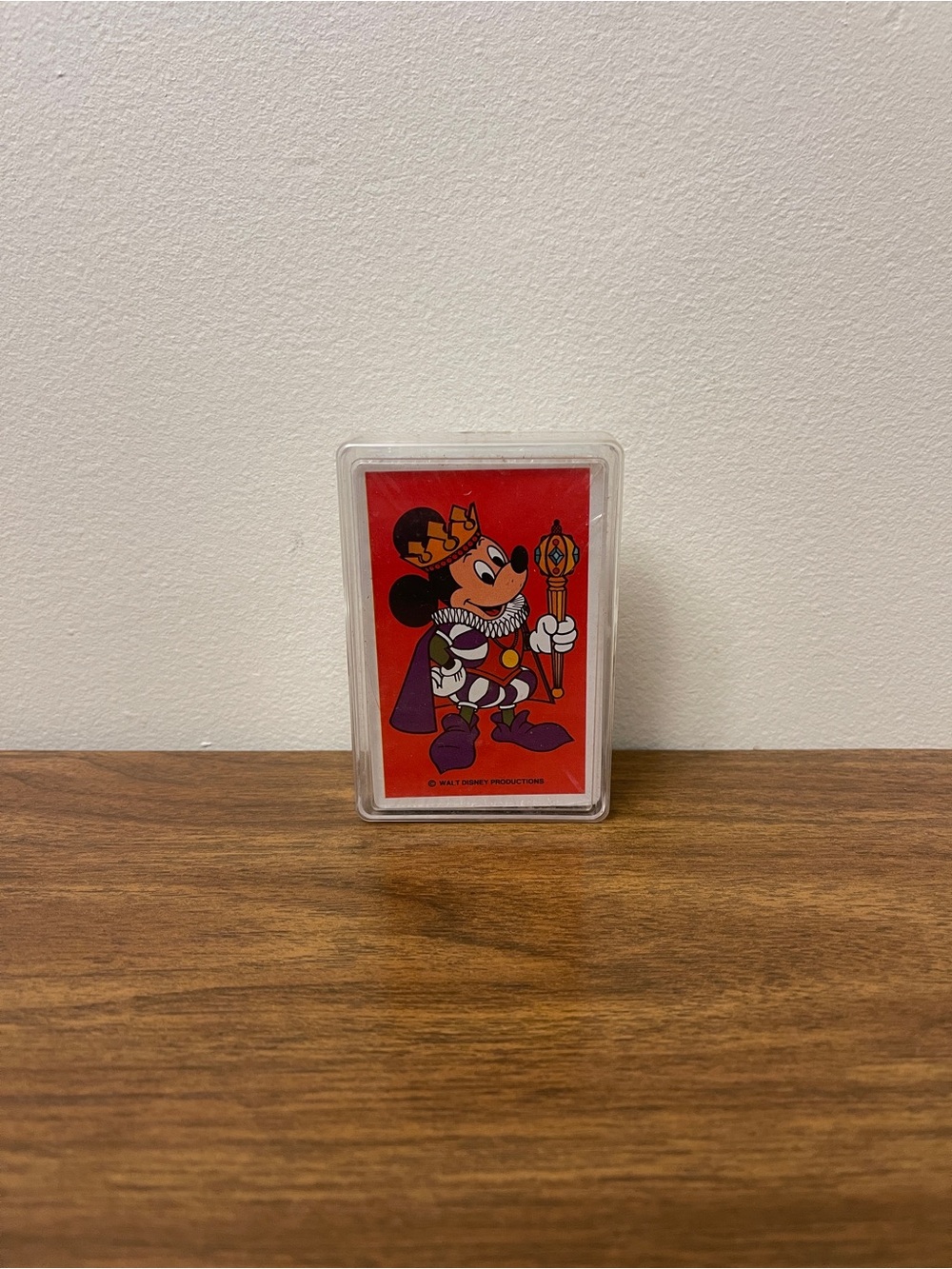 Vintage Mickey Mouse Walt Disney Playing Cards
